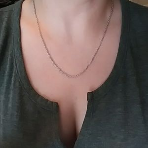 Stunning Silver Necklace by J Nina